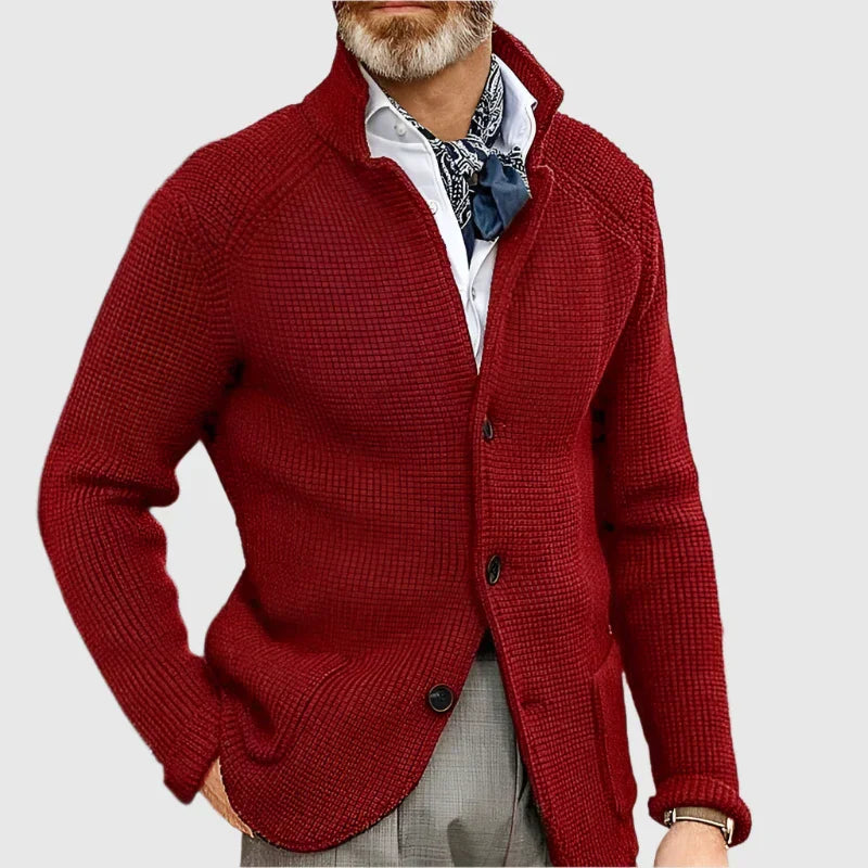 Sutton – Men’s Structured Knit Cardigan
