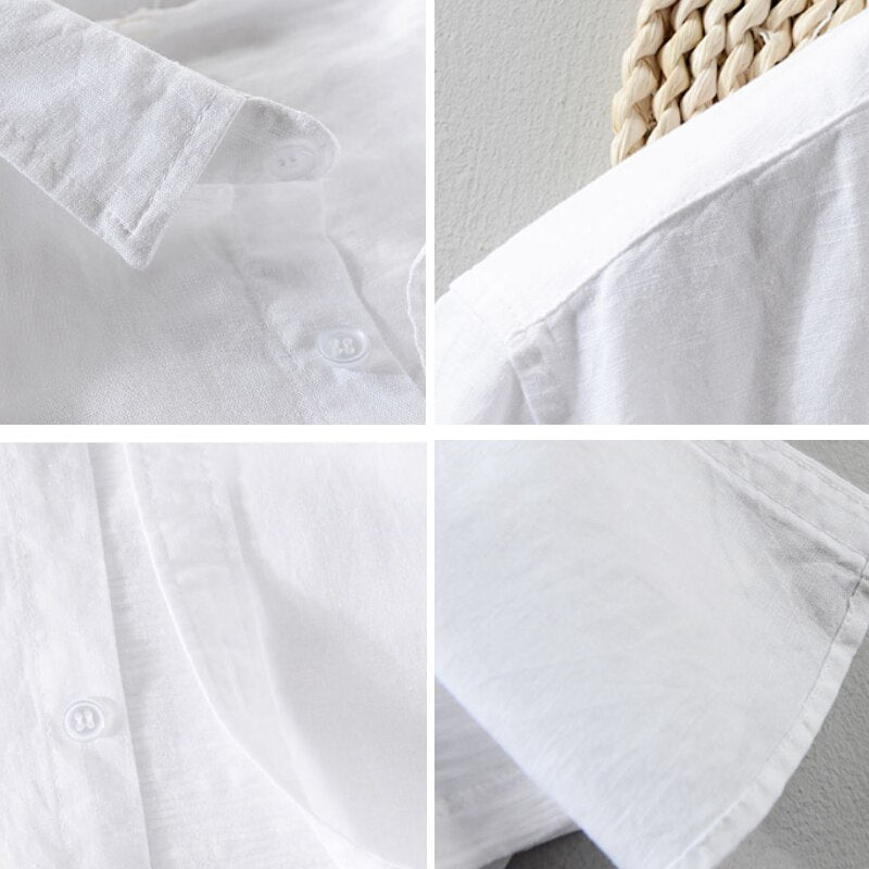 Bari | Summer Linen and Cotton Shirt