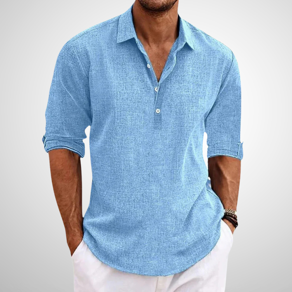 Sebastian – Men’s Tailored Cotton Shirt