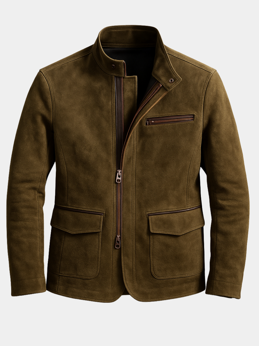 Alaric – Classic Suede Jacket