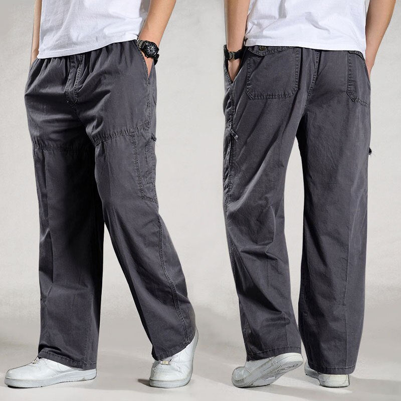 Riccardo – Men’s Urban Comfort Cotton Trousers