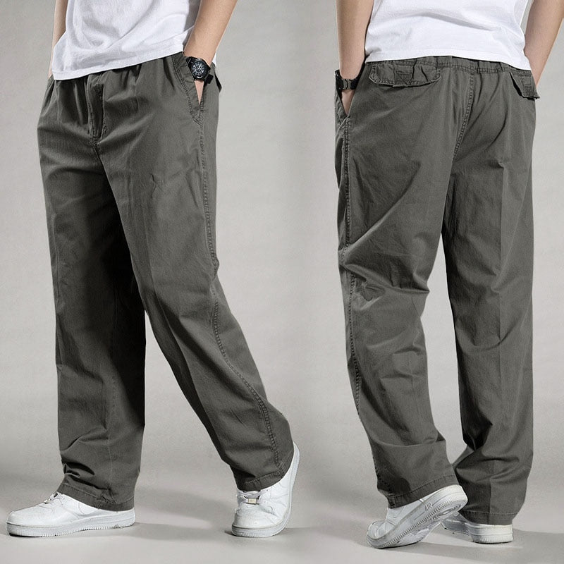 Riccardo – Men’s Urban Comfort Cotton Trousers