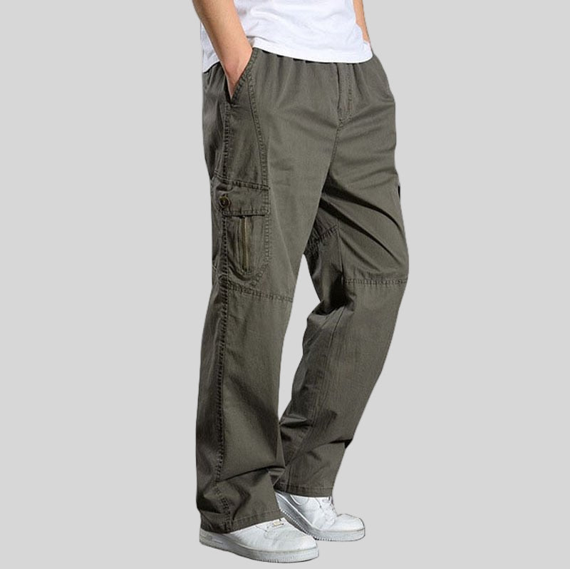Riccardo – Men’s Urban Comfort Cotton Trousers
