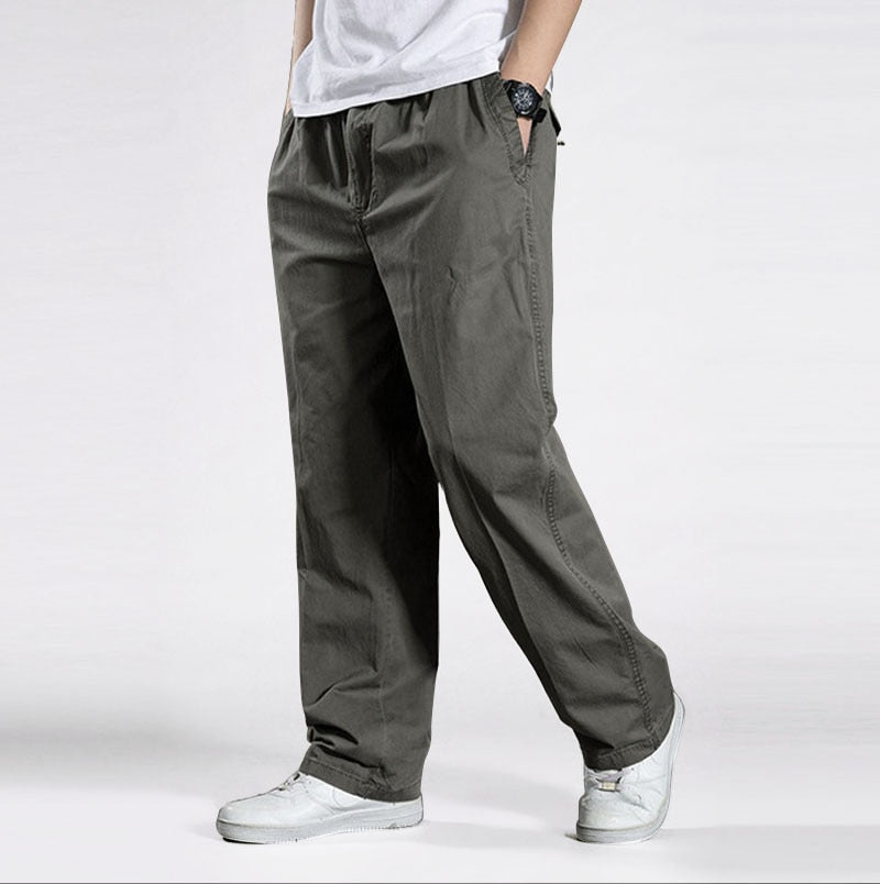 Riccardo – Men’s Urban Comfort Cotton Trousers