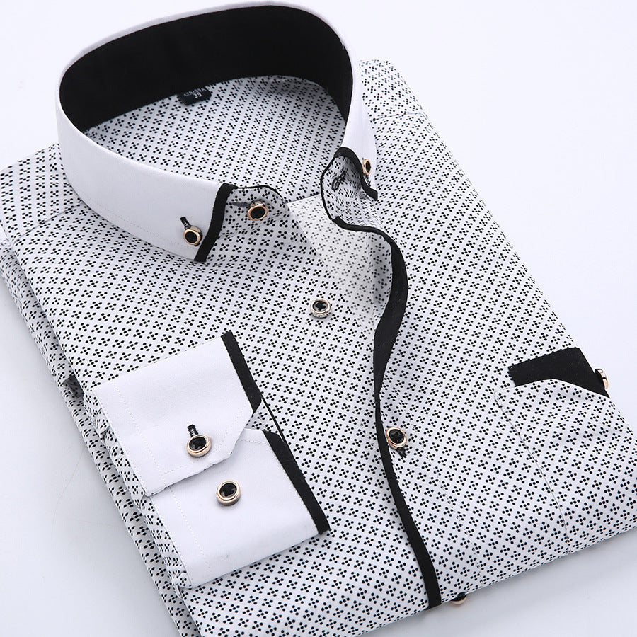 Bertram – Men’s Modern Button-Up Shirt