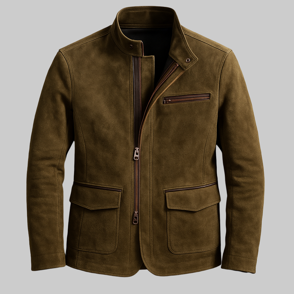 Alaric – Classic Suede Jacket
