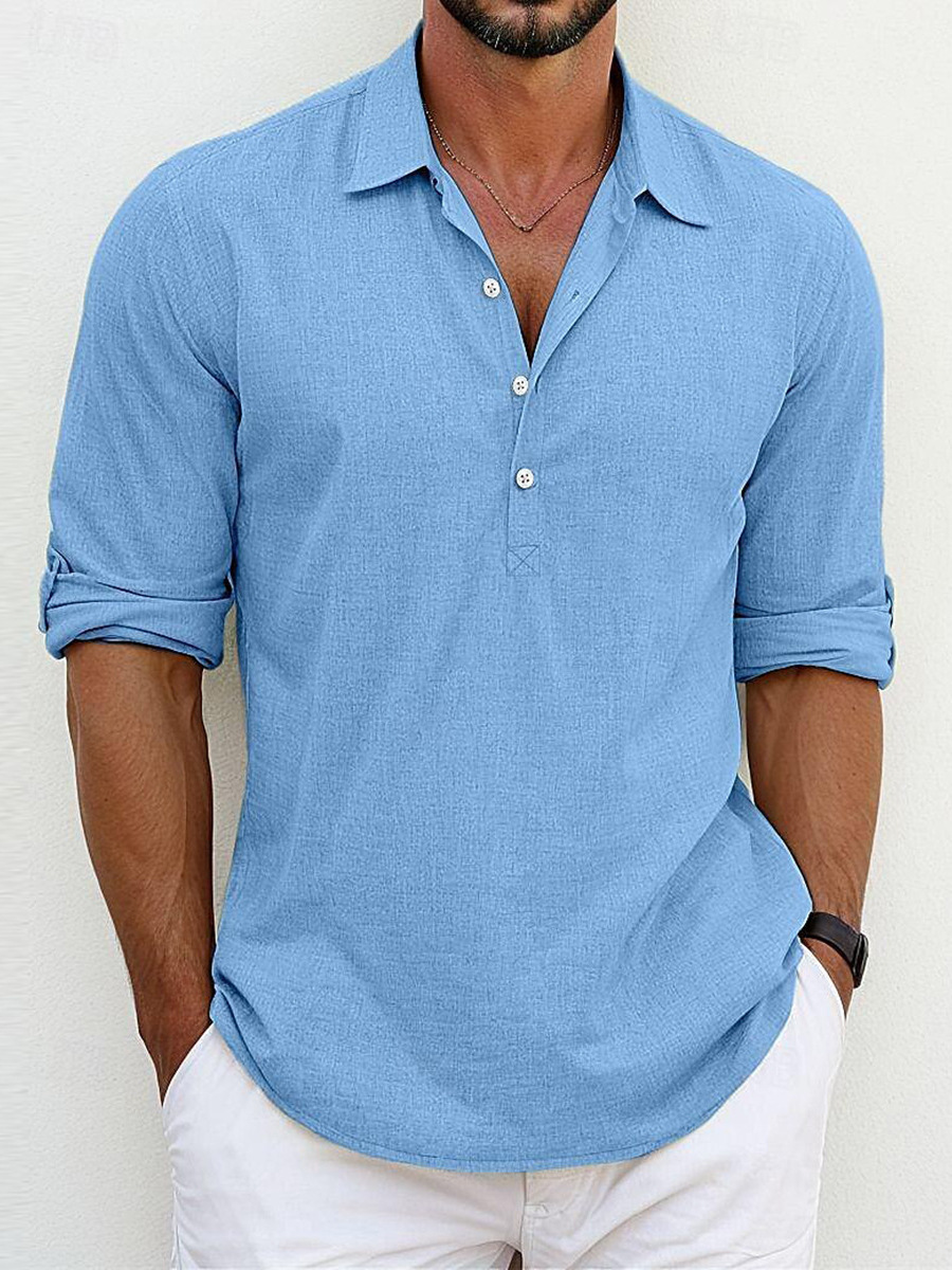 Teo | Lightweight Cotton Shirt