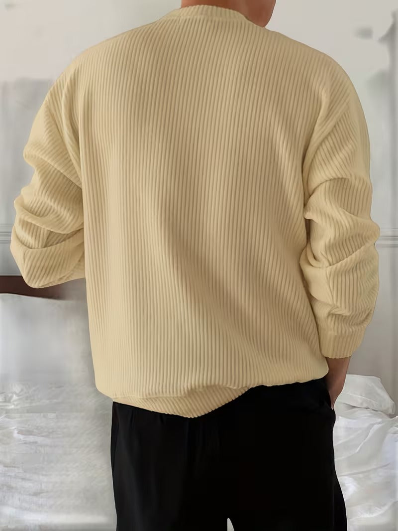 Angus – Men’s Ribbed Crew Sweater