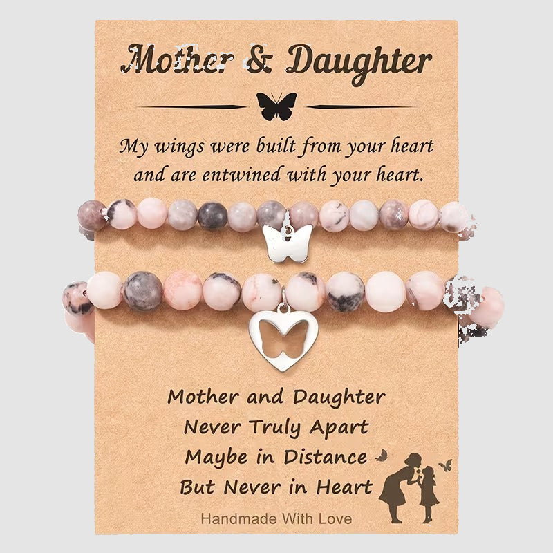 Olivia – Mother and Daughter Matching Bracelet Set