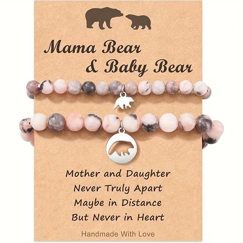 Olivia – Mother and Daughter Matching Bracelet Set