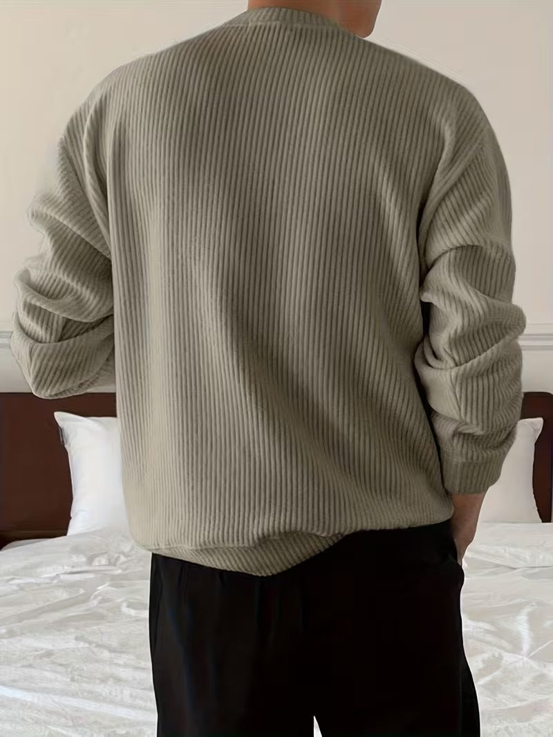 Angus – Men’s Ribbed Crew Sweater