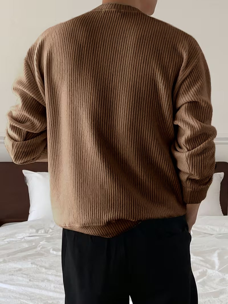 Angus – Men’s Ribbed Crew Sweater