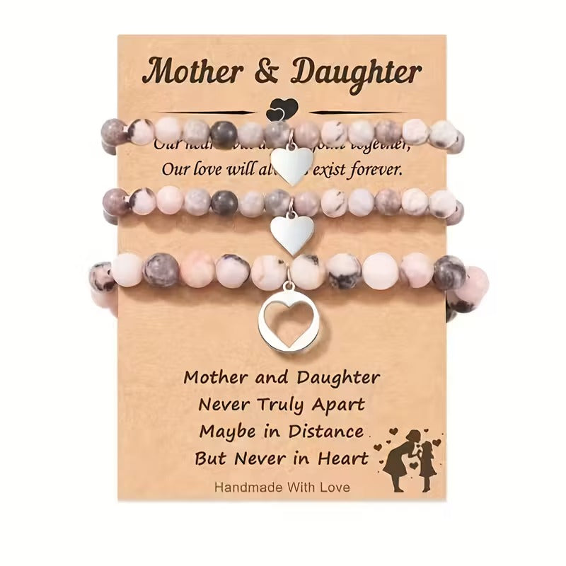 Olivia – Mother and Daughter Matching Bracelet Set