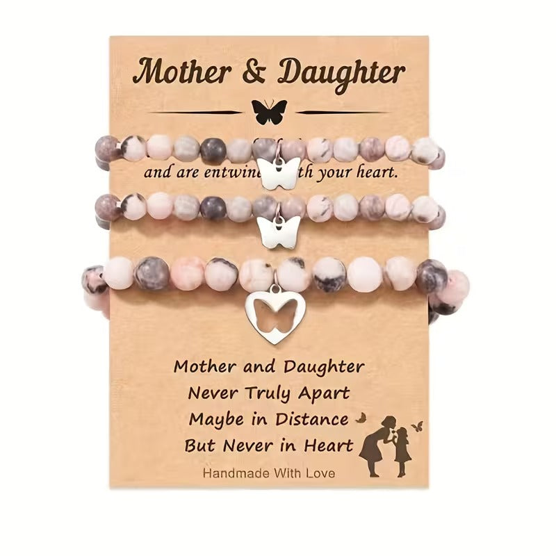 Olivia – Mother and Daughter Matching Bracelet Set