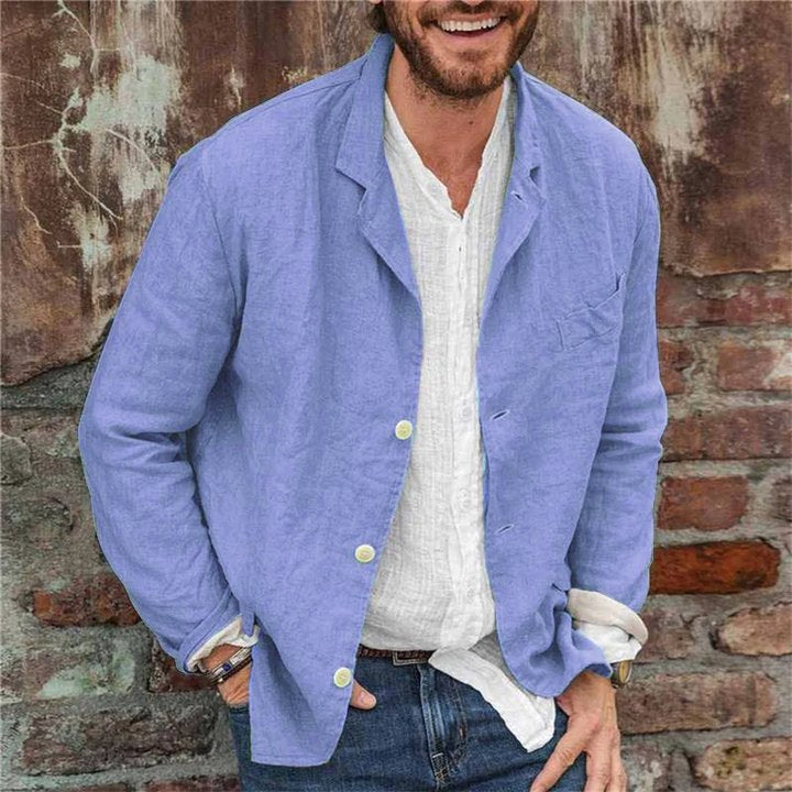 Siena – Men’s Lightweight Linen Jacket