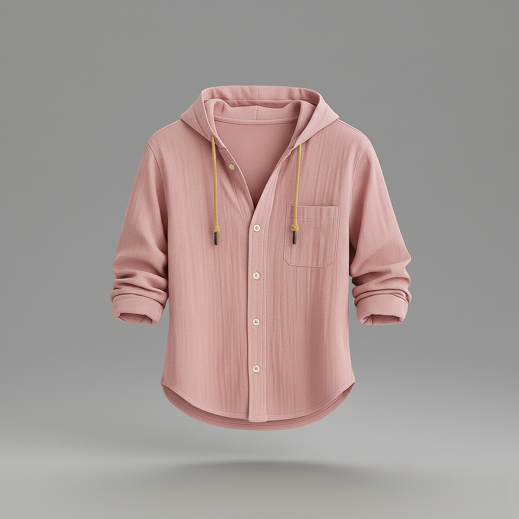 Valerio – Men’s Casual Long-Sleeve Button-Up Shirt