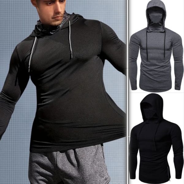 Elliot - Men’s Winter Compression Hoodie Shirt