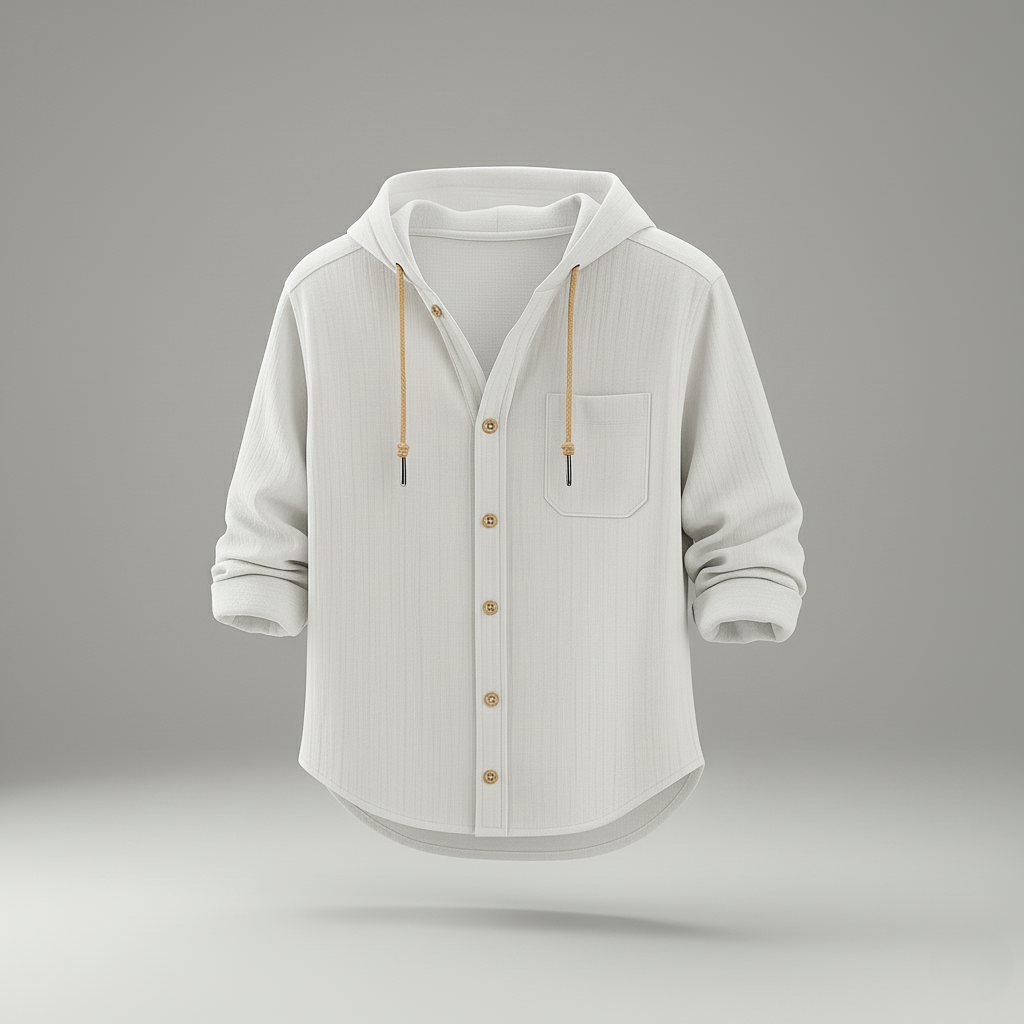 Valerio – Men’s Casual Long-Sleeve Button-Up Shirt